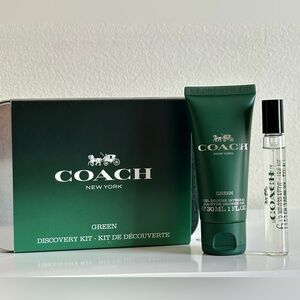 Coach Green for men discovery set